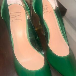 INC International Concepts Women's Emerald Heels